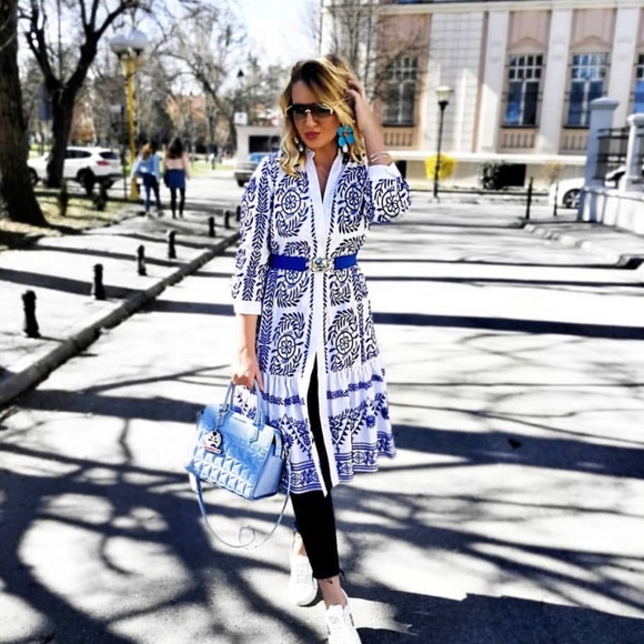 Zara Dresses & Skirts - BLOGGERS FAVORITE ZARA EMBROIDERED DRESS